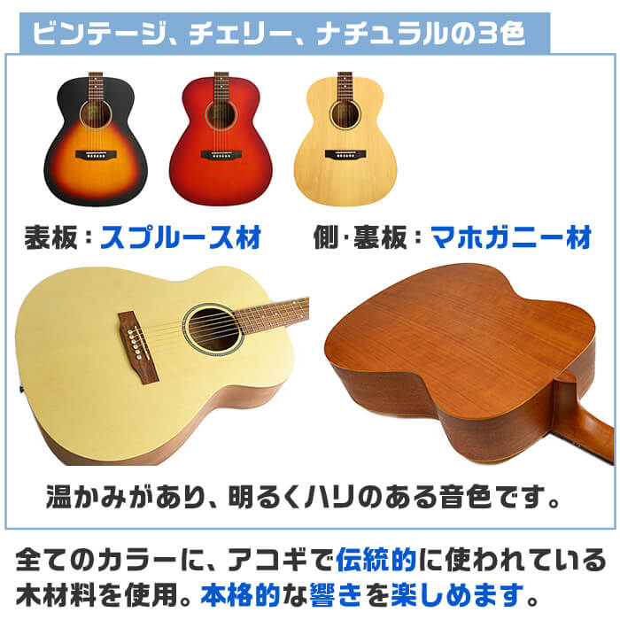 楽天市場】アコースティックギター 初心者セット 14点 S.ヤイリ YF-04