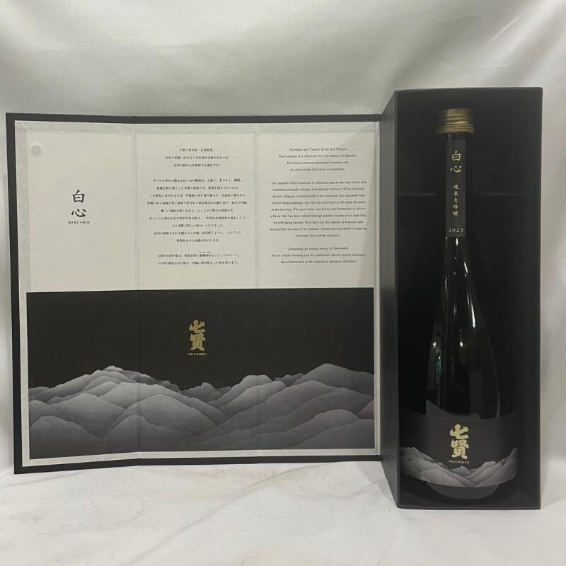七賢 日本酒 ：夢山水 750ml 16% 白心 純米大吟醸 七賢】白心 純米大