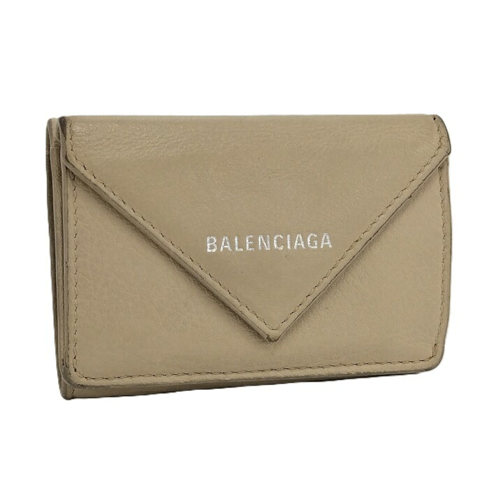楽天市場】バレンシアガ 三つ折り ベージュの通販