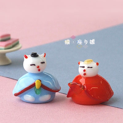 楽天市場】硝子細工 ミニチュア お月見の通販