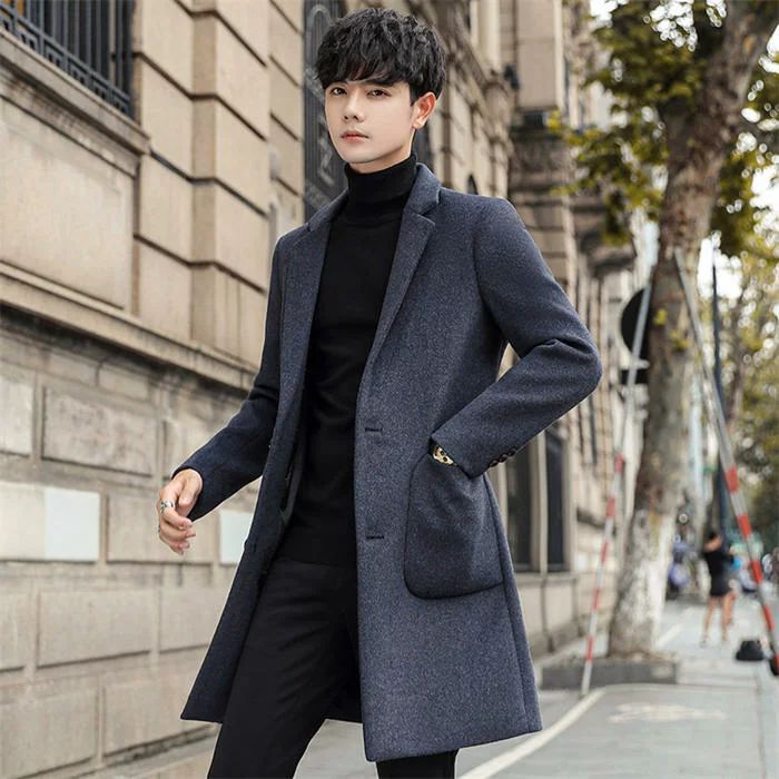 ほぼ未使用スポーツマックスチェスターコートダブルラナウールシルク42