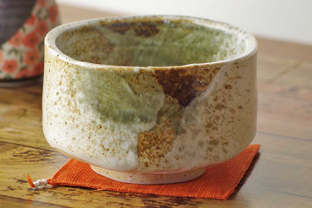 楽天市場】食器 抹茶碗/ 雪志野抹茶碗 /業務用 日常使い用 家庭用 練習