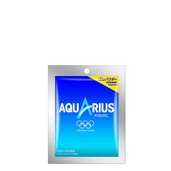 楽天市場】アクエリアス パウダー（粉末） バッグ 48g 5P×6箱 合計30包