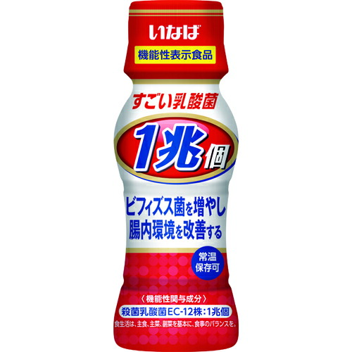 楽天市場】いなば食品 1兆個 すごい乳酸菌ドリンク 65ml ペットボトル