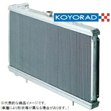 KOYO/コーヨー】 レーシングラジエターTYPE-F アルミ2層タイプ トヨタ