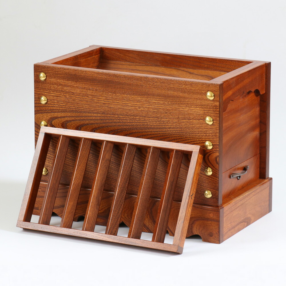 楽天市場】ケヤキ製 賽銭箱 1尺5寸（幅46cm） 日本製 国産 寺院 社寺