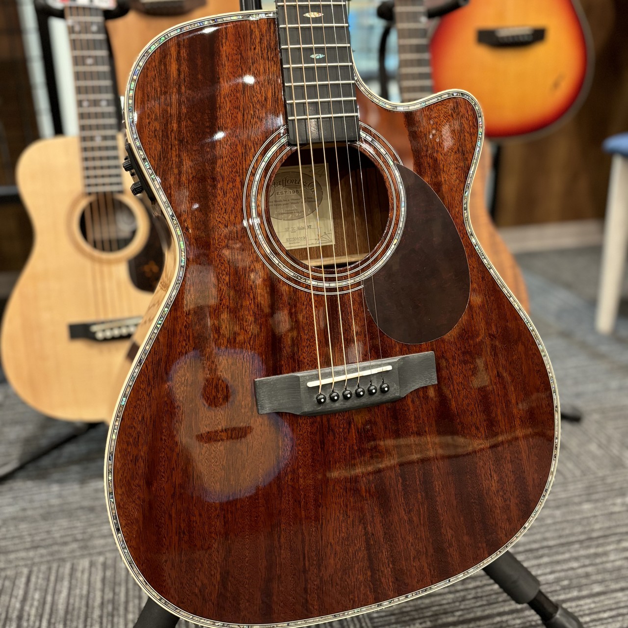 Stafford SF-4DM ALL mahogany エレアコ Stafford SF-4DM | クロサワ楽器店