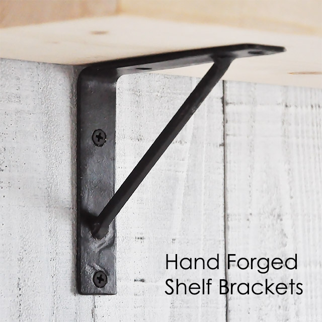 楽天市場】棚受け金具 アイアン 117×137mm 1個 /アンティーク 棚受け