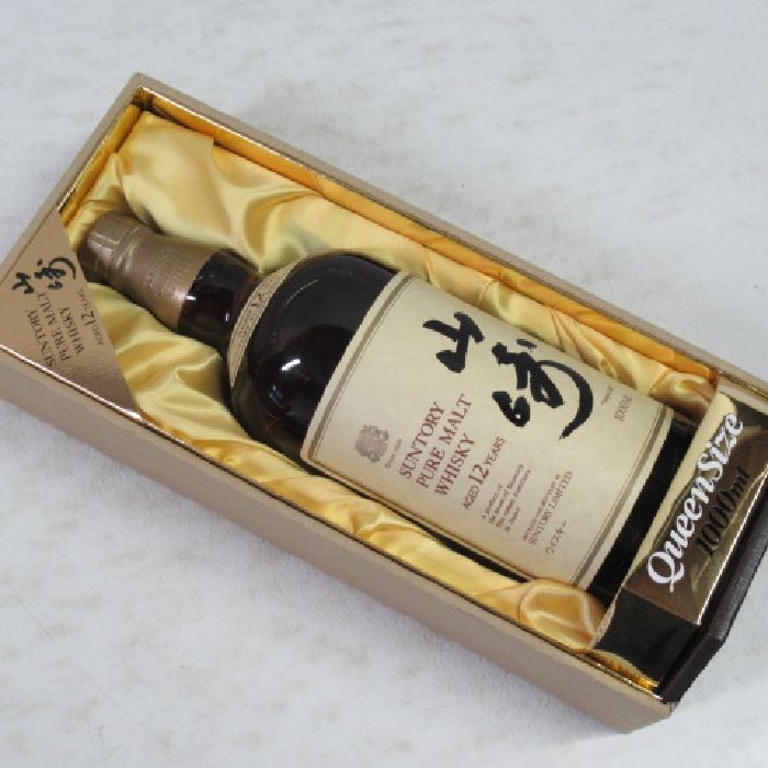 未開封品 サントリー 山崎12年 ピュアモルト1000ml クイーン 希少 未