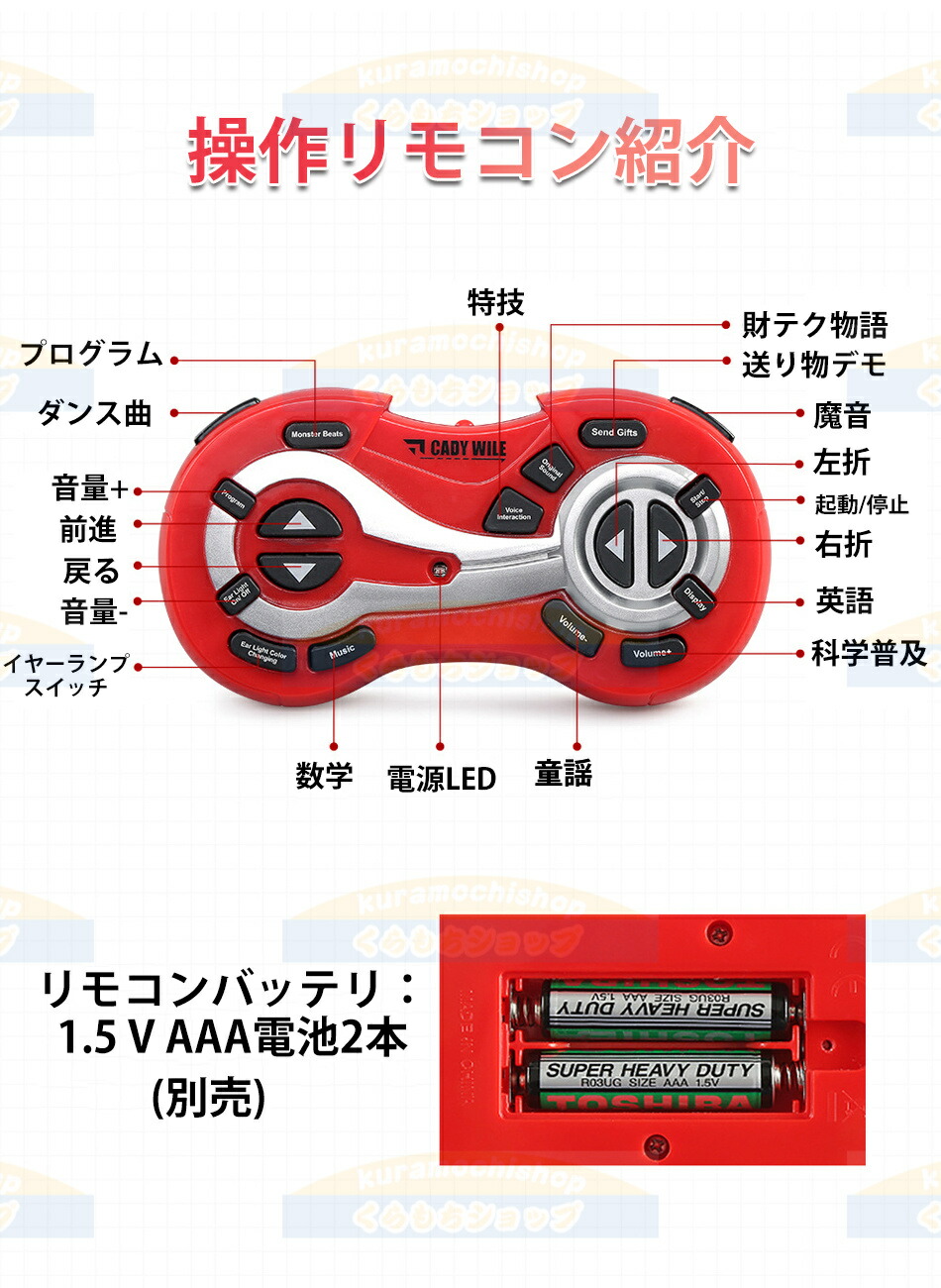 楽天市場】リモコン ロボット おもちゃ 子供 プレゼント 喋って 動いて