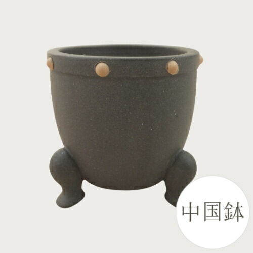 中国古渡 【宜興松亭自造】 盆栽鉢/植木鉢/平鉢/水盤