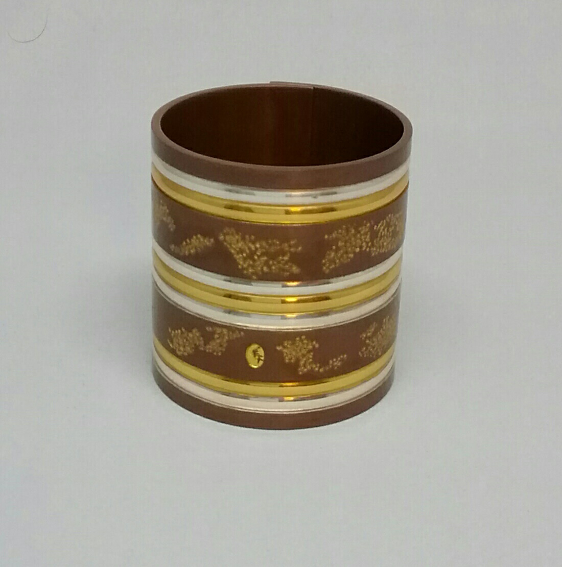 1080さま専用 釜師 和田美之助 金銀象嵌 五徳蓋置 茶道具 蓋置 1080