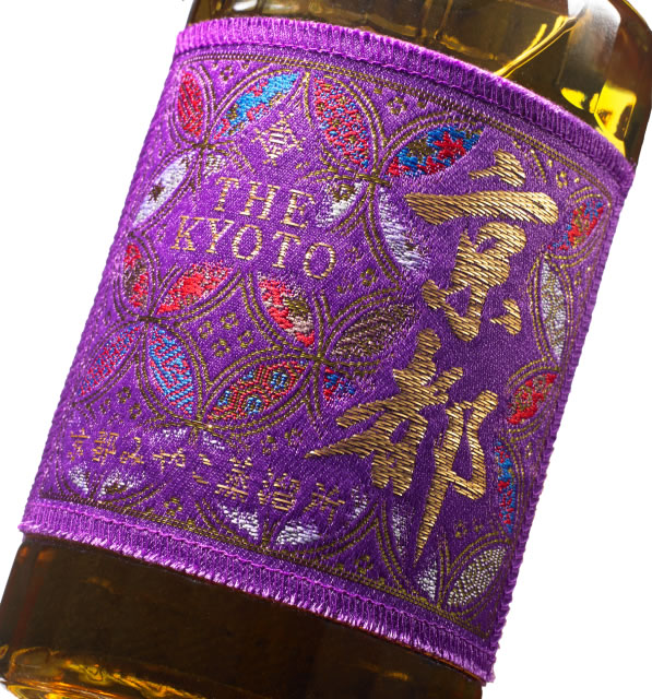 楽天市場】京都ウイスキー 西陣織紫帯（ラベル）700ml 専用カートン