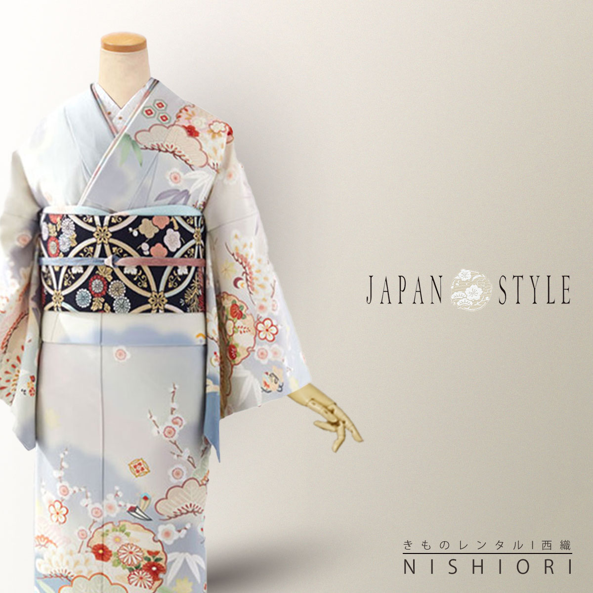 楽天市場】レンタル 訪問着 フルセット JAPAN STYLE ブランド【入学式