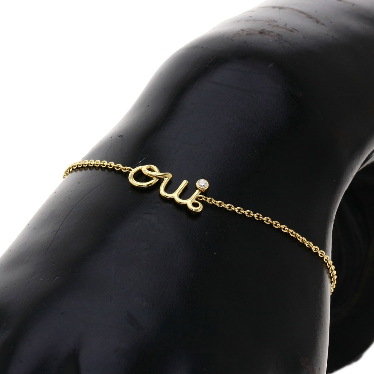 楽天市場】ディオール OUI ダイヤモンド ブレスレット K18イエロー