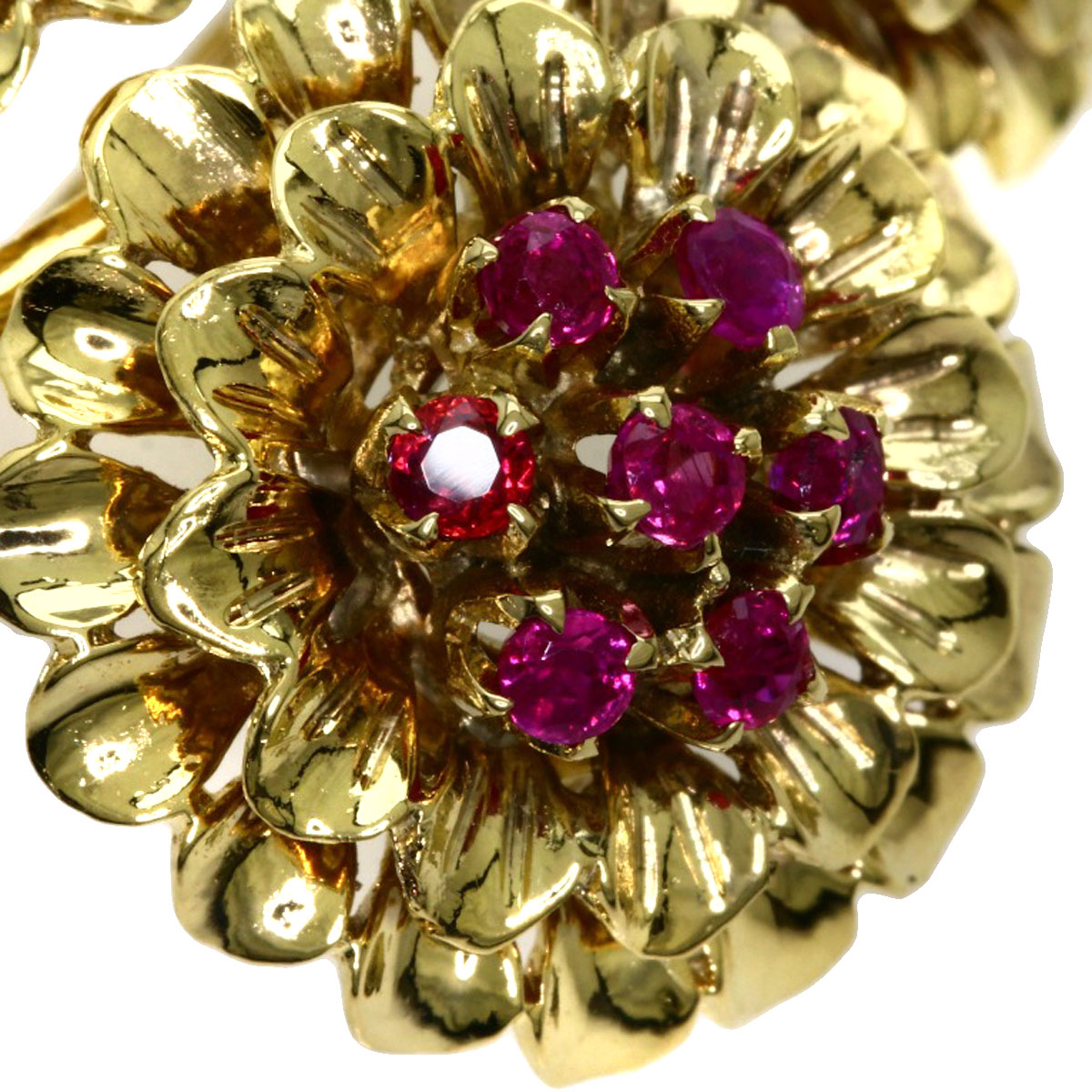 楽天市場】ティファニー ルビー フラワーモチーフ ヴィンテージ