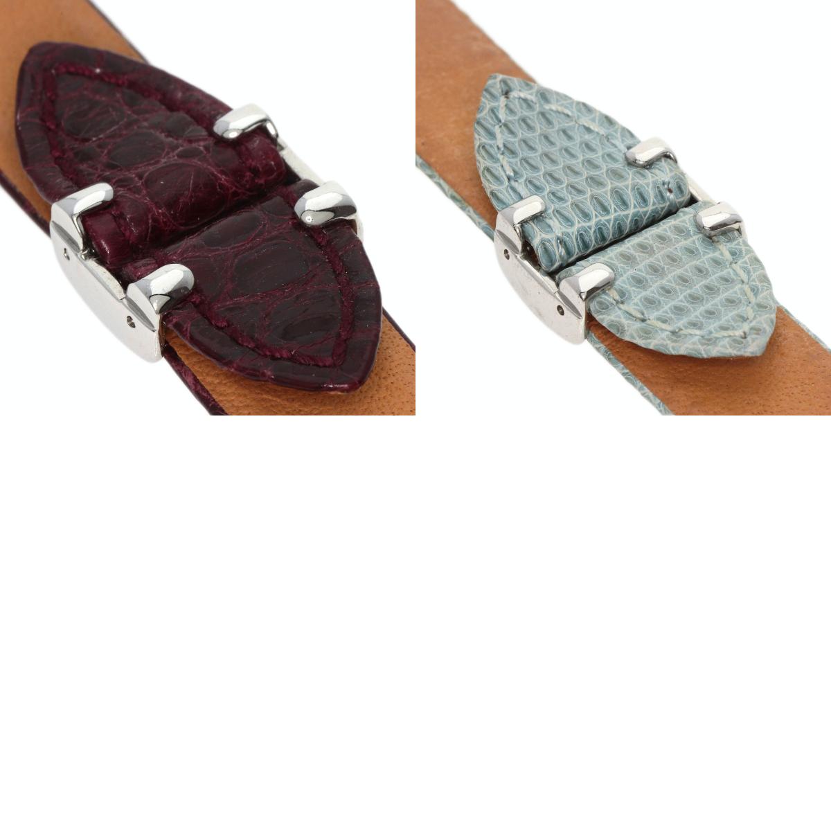 新品未使用)ブシュロン リフレ 替えベルト ベージュクロコ S 新品未