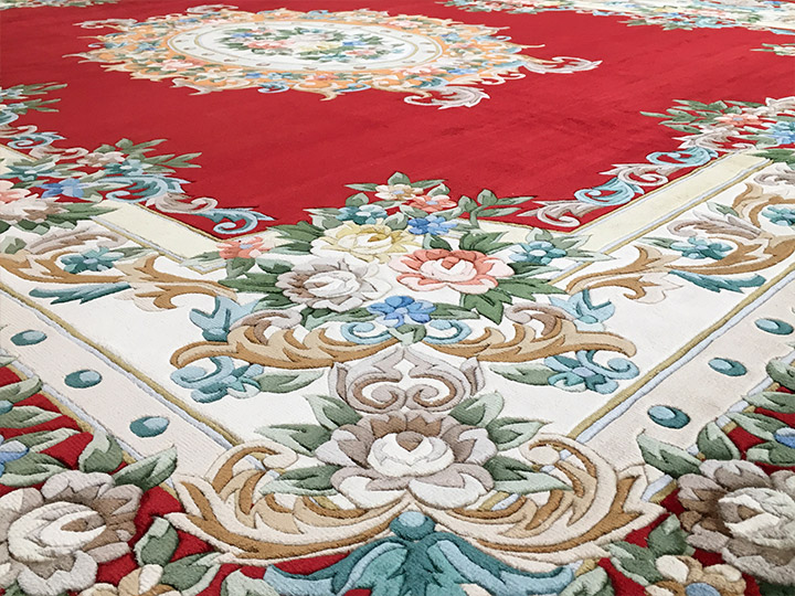 ⭐️中国美術 段通シルク100%壁掛け 150段 山繭 タグ付き 楽天市場