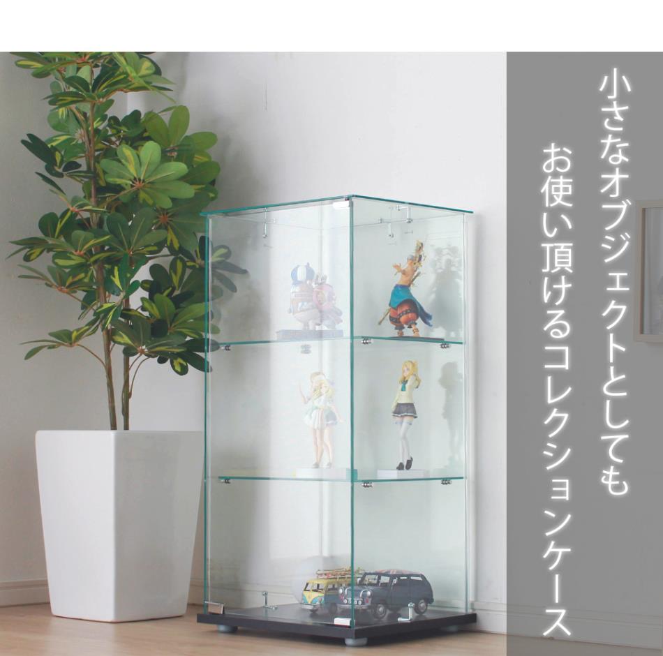 楽天市場】☆新生活クーポン配布中 ガラスコレクションケース