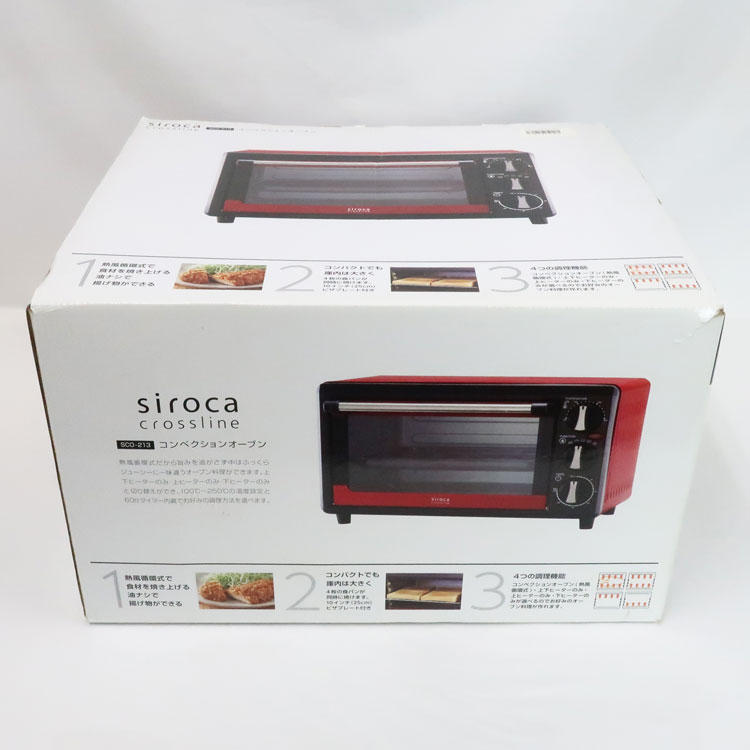 楽天市場】【中古】未使用品 siroca(シロカ)crossline コンベクション