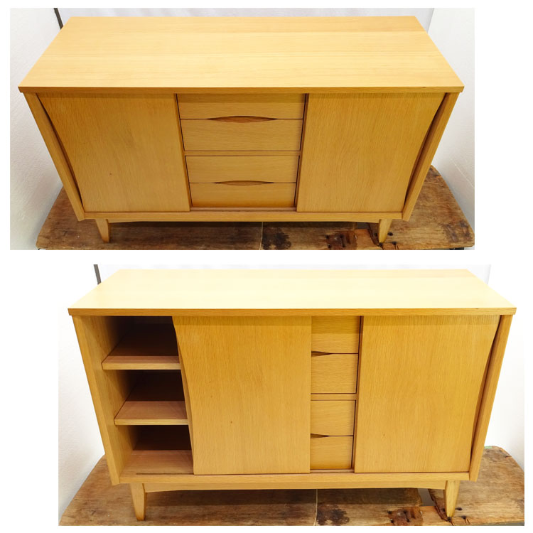 unico/ウニコ SIGNE(シグネ)キャビネット W1190 オーク材 ナチュラル