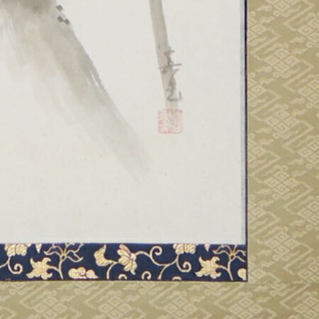 楽天市場】掛け軸 白梅 (伊藤嘉晃) 送料無料 （掛軸小物なし）【掛軸