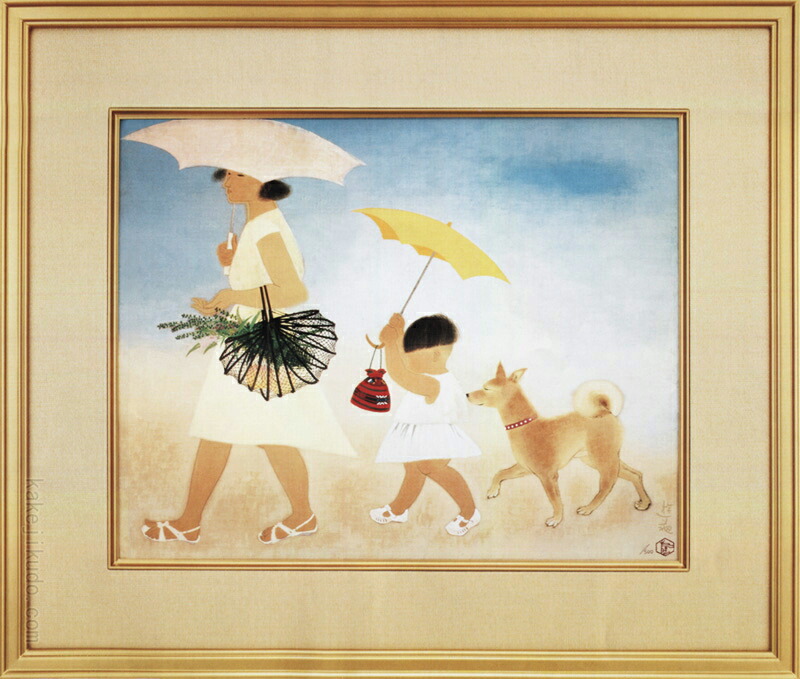 楽天市場】工藤甲人 「巣ぐもり」 日本画20号 : 小野画廊