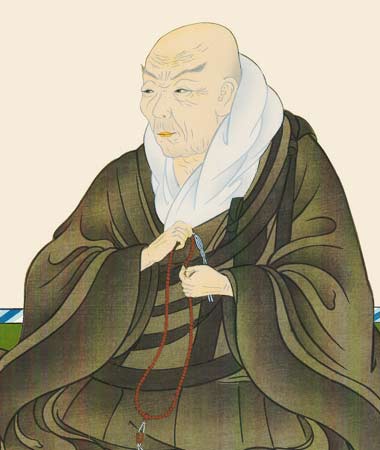 掛け軸 親鸞聖人御影 (石田芳園) 送料無料 掛軸