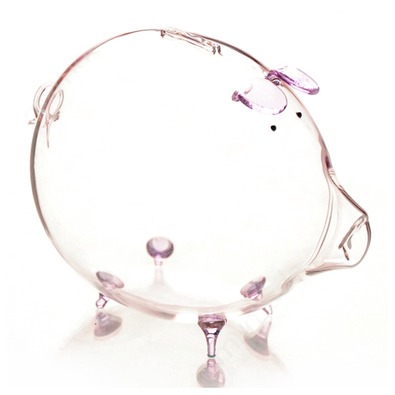 楽天市場】＼P2倍☆2/14まで／【送料無料 可愛い！】ガラス 貯金箱