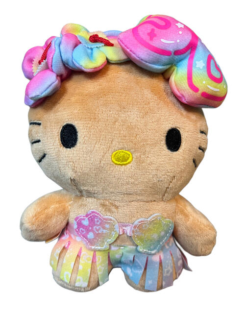 サンリオ ハワイ限定 ハローキティ 日焼け ミニメモ帳 ぬいぐるみ