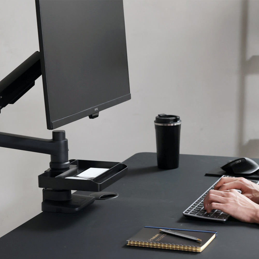 楽天市場】快適ワークのモニターアームLS112/DA112がさらに便利に使い