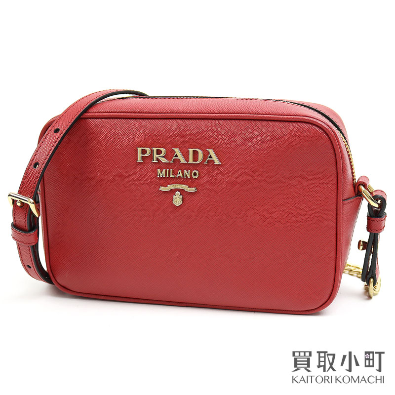 けい！ Used PRADA 赤タグ 大型ボストンバッグ BK系 プラダ