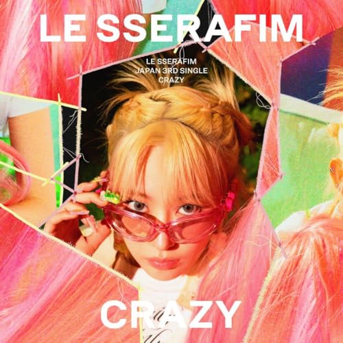 LE SSERAFIM CRAZY サイン入りフォトカード サクラ LE SSERAFIM CRAZY