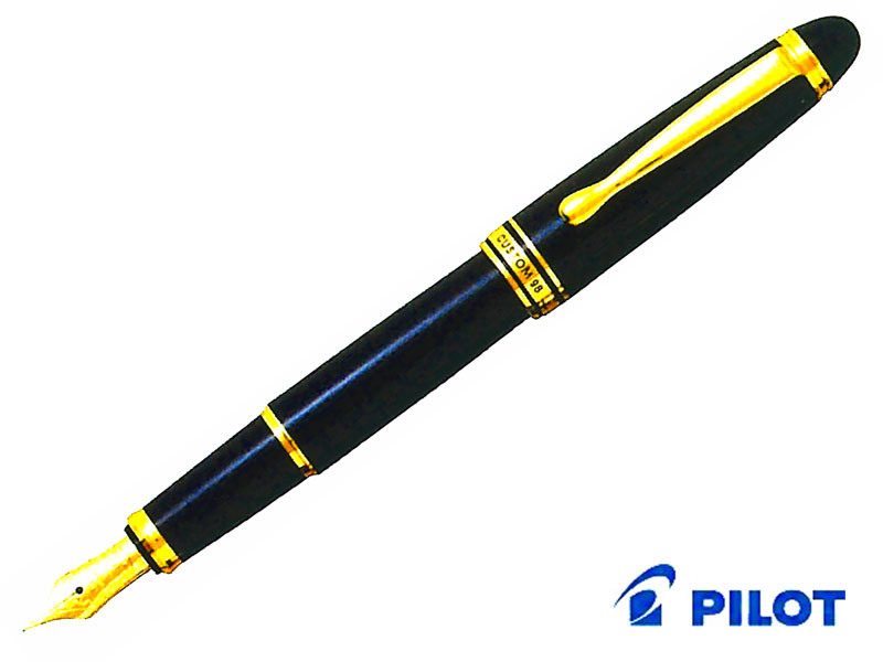 楽天市場】パイロットPilot 万年筆カスタムCustom98 ブラック/ディープ