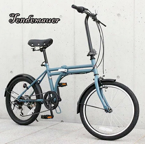 楽天市場】ツインチューブ20インチ折り畳み自転車ファッショナル