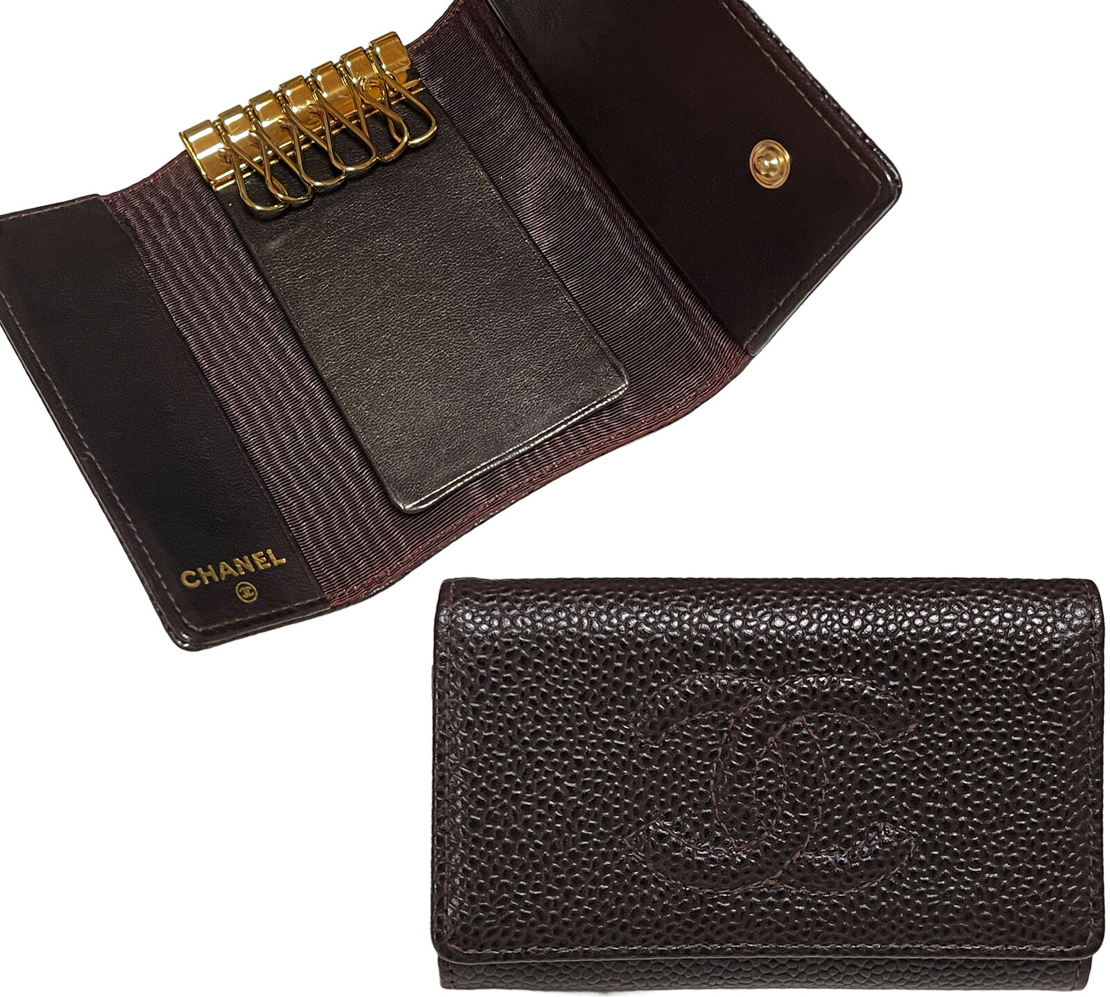 楽天市場】CHANEL シャネル キーケースレディース メンズ キャビア