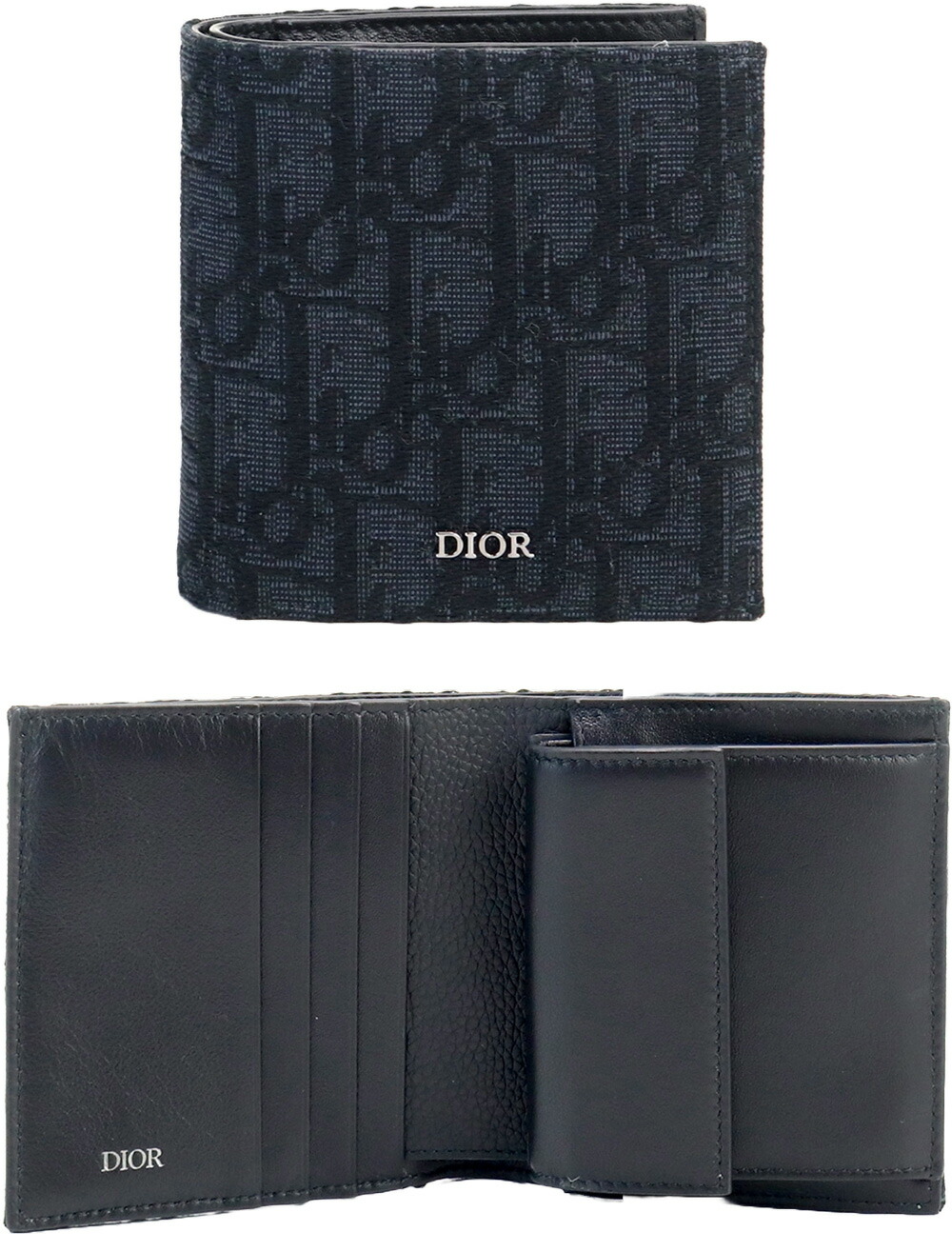 楽天市場】財布 メンズ 二つ折り（ブランドディオール）の通販