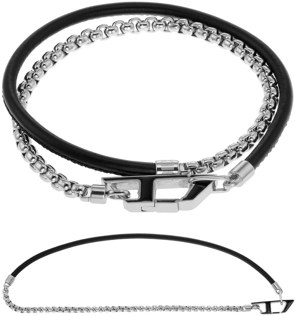 楽天市場】DIESEL 2連ブレスレット ディーゼル メンズ レディース