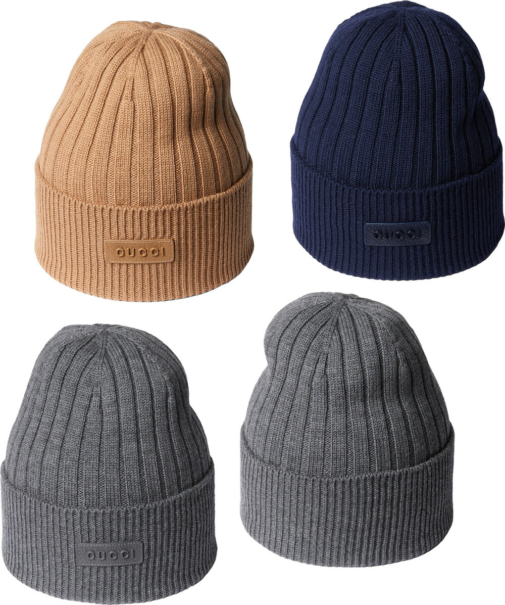 楽天市場】GUCCI グッチ メンズ レディースウールリブニットキャップ