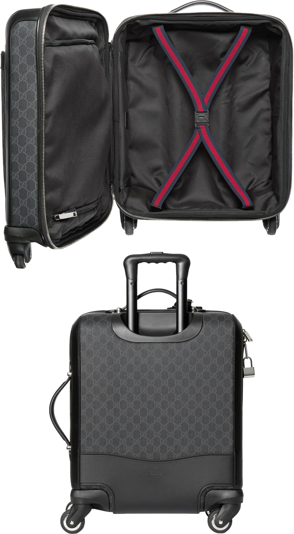 楽天市場】GUCCI グッチ 旅行用鞄コンパクトスーツケースキャスター