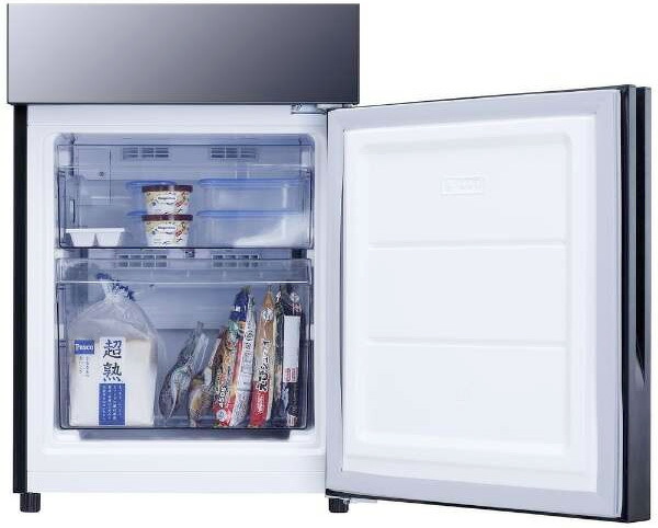 楽天市場】2ドアコンパクト冷凍冷蔵庫高級感のあるブラックミラー