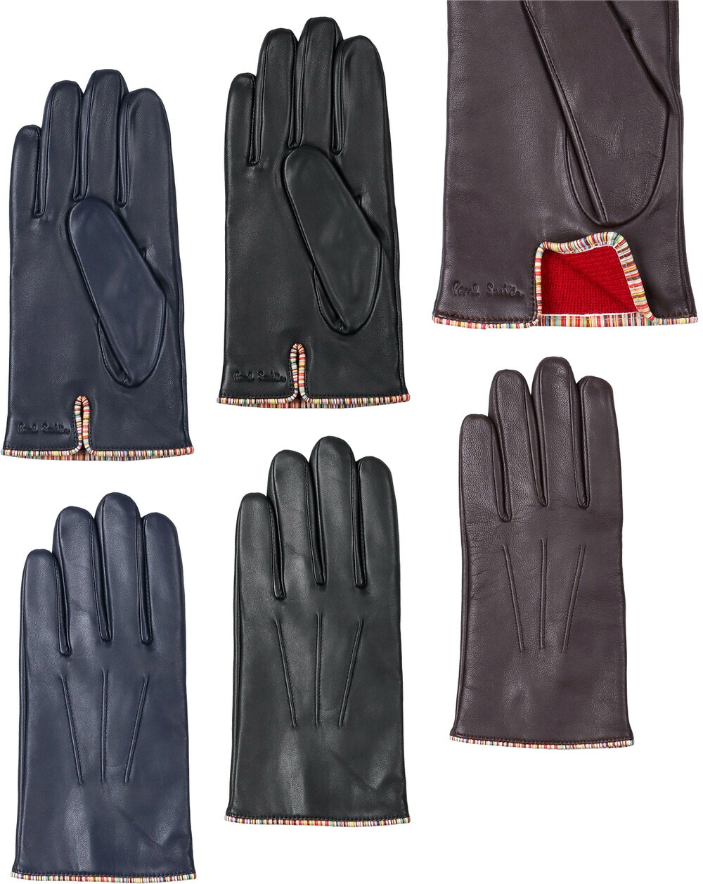 祐*様 Paul Smith 黒いレザー手袋 楽天市場】手袋 ポールスミス