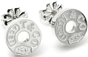 楽天市場】Tiffany&Co. ティファニー1837サークルピアススターリング