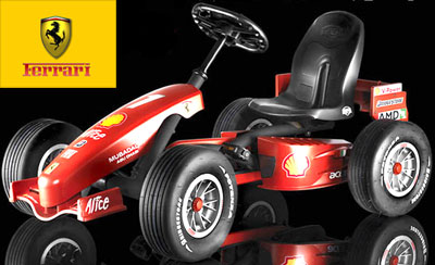 コレ見て！乗用玩具⠀】大きい Ferrari/フェラーリ F1 全長1820