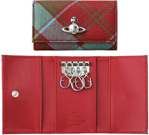Vivienne Westwood 赤 レザー キーケース