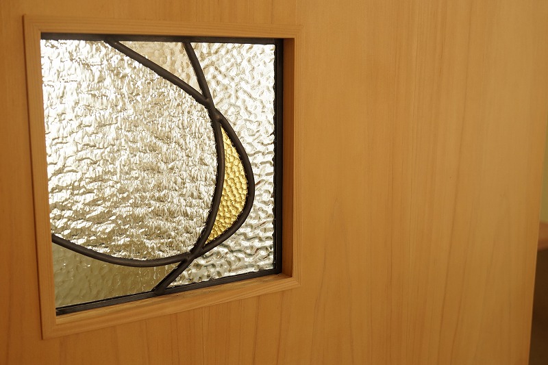 mosaik verglasung/ステンドグラス/三日月&星型/ドイツ製 mosaik