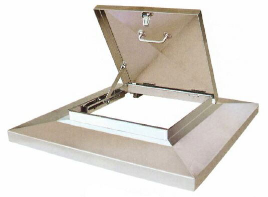 楽天市場】屋上 天蓋 （点検口・マンホール） 角型 大 後付用 アーム式