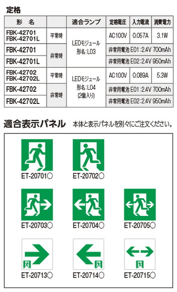 楽天市場】【東芝 誘導灯(本体のみ)】東芝ライテック 東芝 誘導灯器具