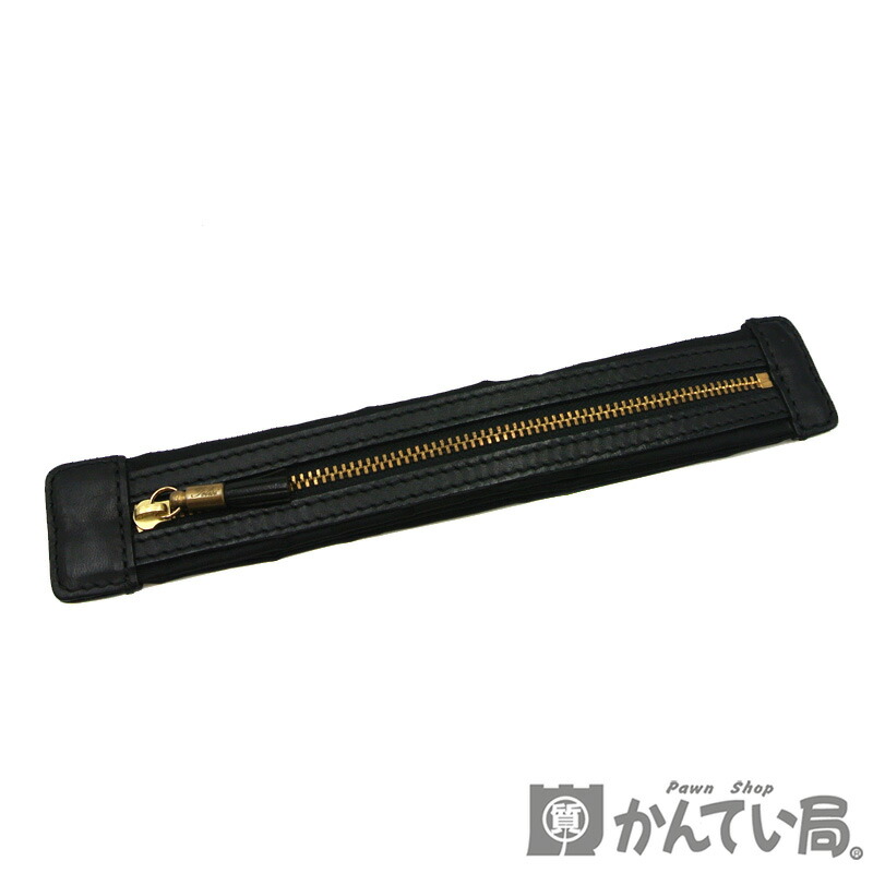 Felisi フェリージ ナイロン×レザー 筆箱 ペンケース フリンジなし