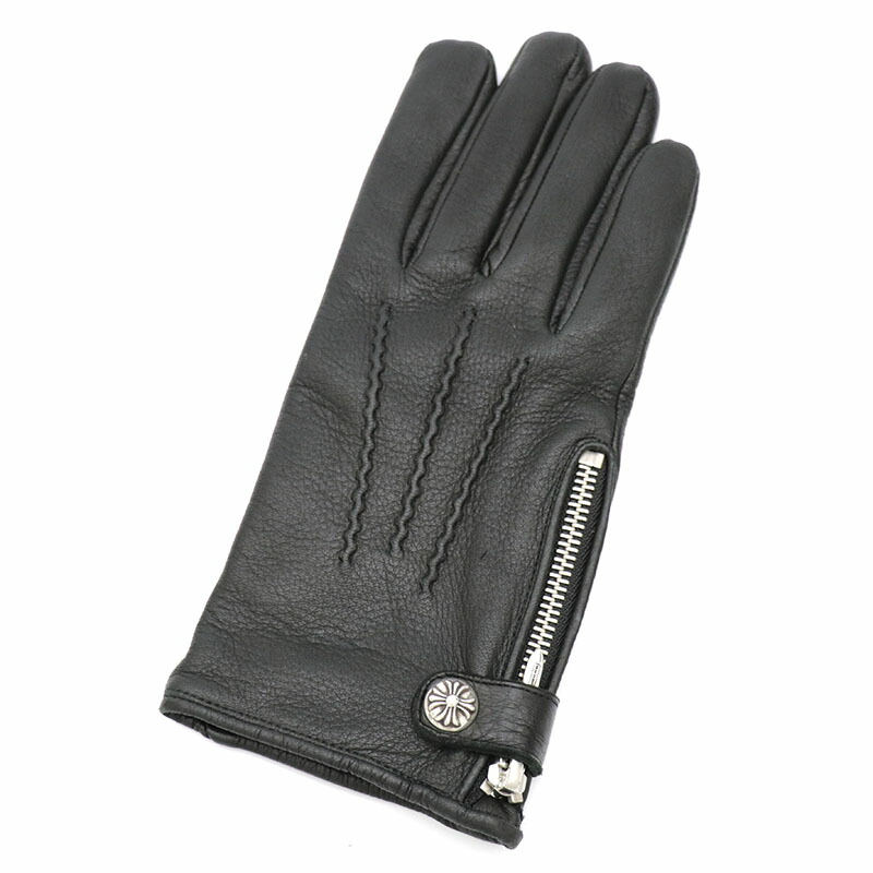 クロムハーツレザーグローブセメタリーサイズ8